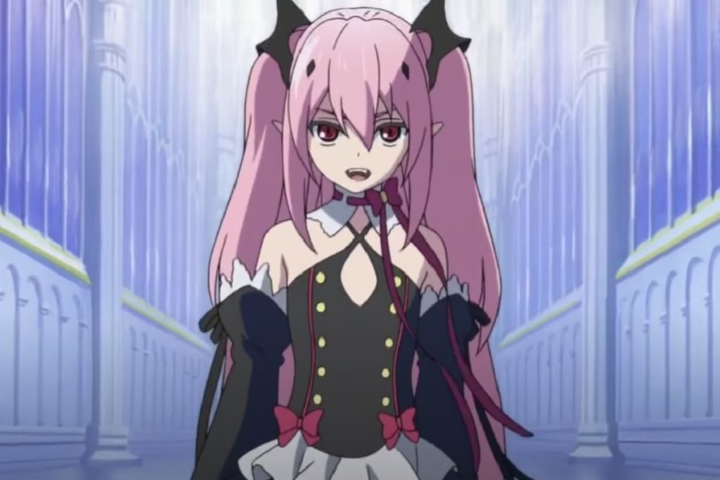 Krul Tepes, Owari no Seraph anime pink hair | Anime, Owari no seraph,  Kawaii anime