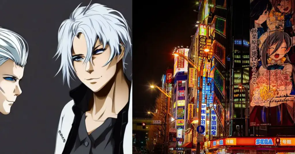 Male Anime Characters With White Hair